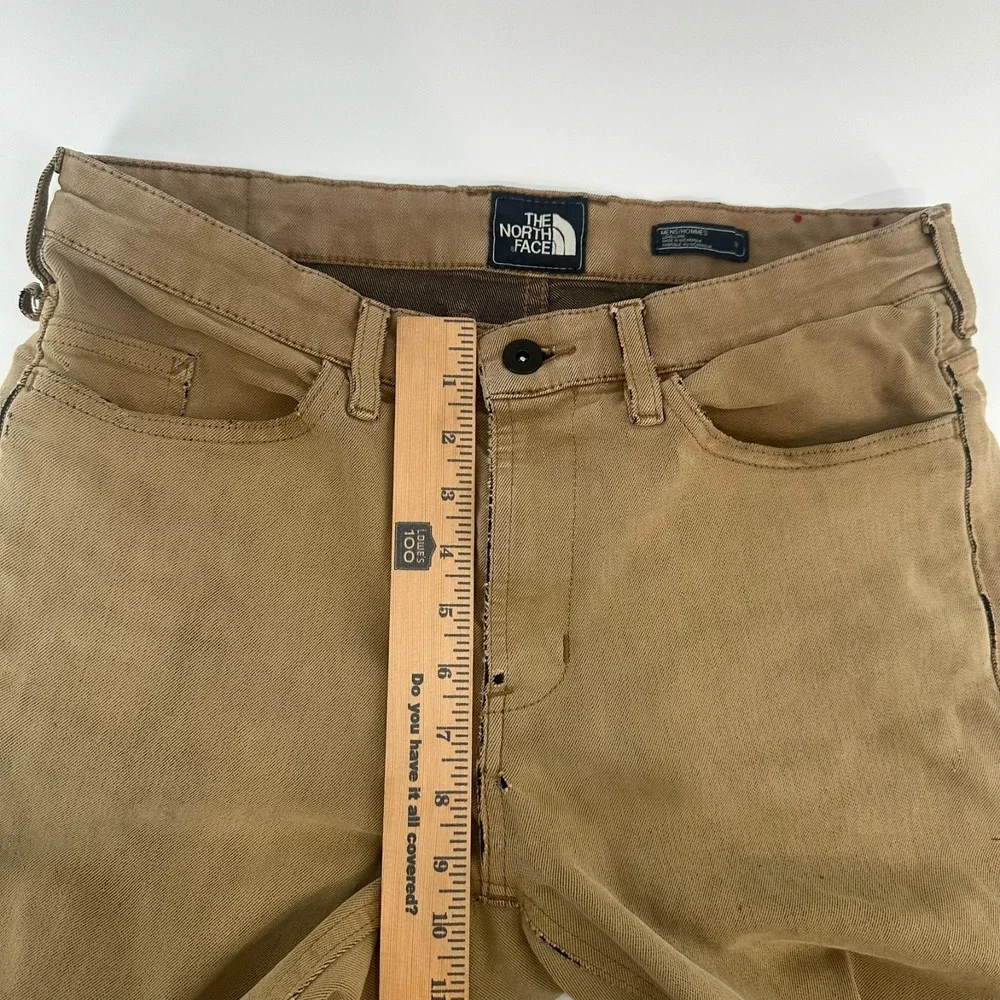 The North Face Jeans Mens 32 Beige Stretch Distressed 5-Pocket Comfort Outdoor‎